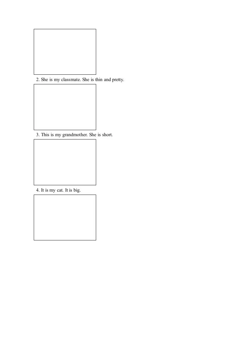 二年级英语上册期中测试卷(1)（人教版一起点）