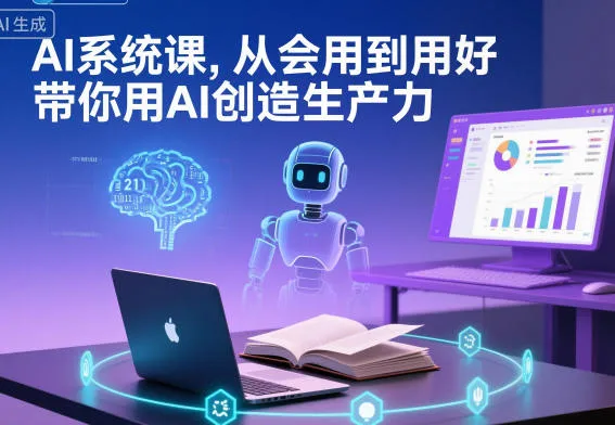 AI系统课，从会用到用好，带你用AI创造生产力-奇点库