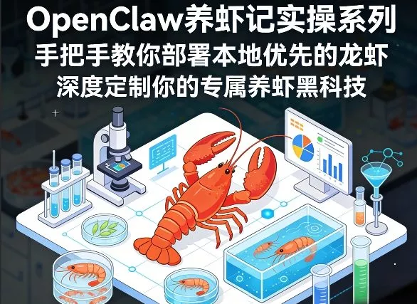 OpenClaw养虾记实操系列，手把手教你部署本地优先的龙虾，深度定制你的专属养虾黑科技(更新)-奇点库资源网