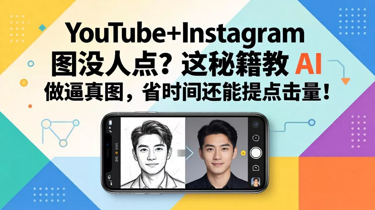 YouTube+Instagram图没人点?这秘籍教 AI 做逼真图,省时间还能提点击量-奇点资源库