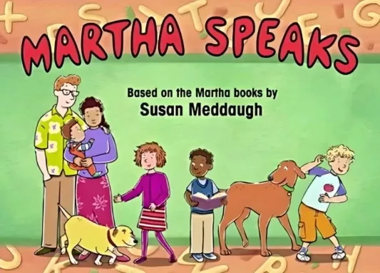 少儿英语启蒙动画《玛莎说话啦 Martha Speaks》-奇点库