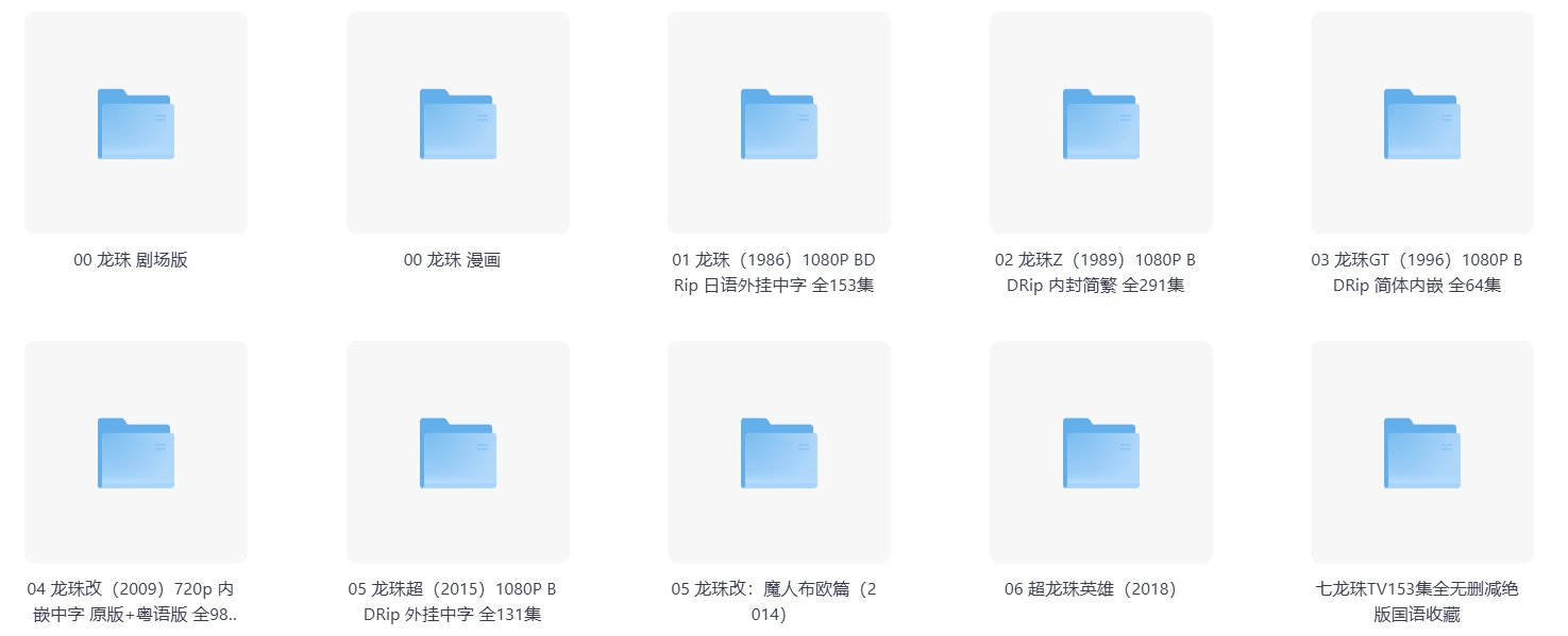 图片[2]-七龙珠 1-6季全集+22部剧场版+全彩漫画 (1986)-奇点库