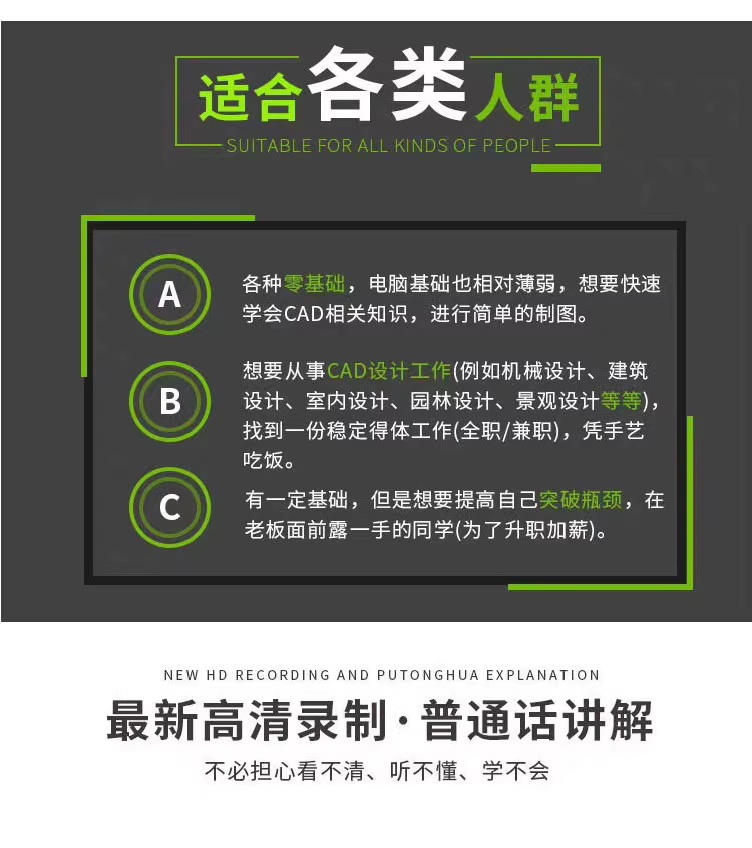 图片[2]-2025新版本CAD 零基础入门视频教程AutoCad学习【248.9GB】-奇点库