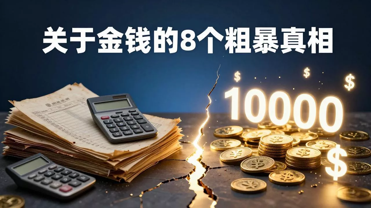 付费文章：关于金钱的 8 个粗暴真相，彻底重塑你的赚钱思维与财富认知-奇点库
