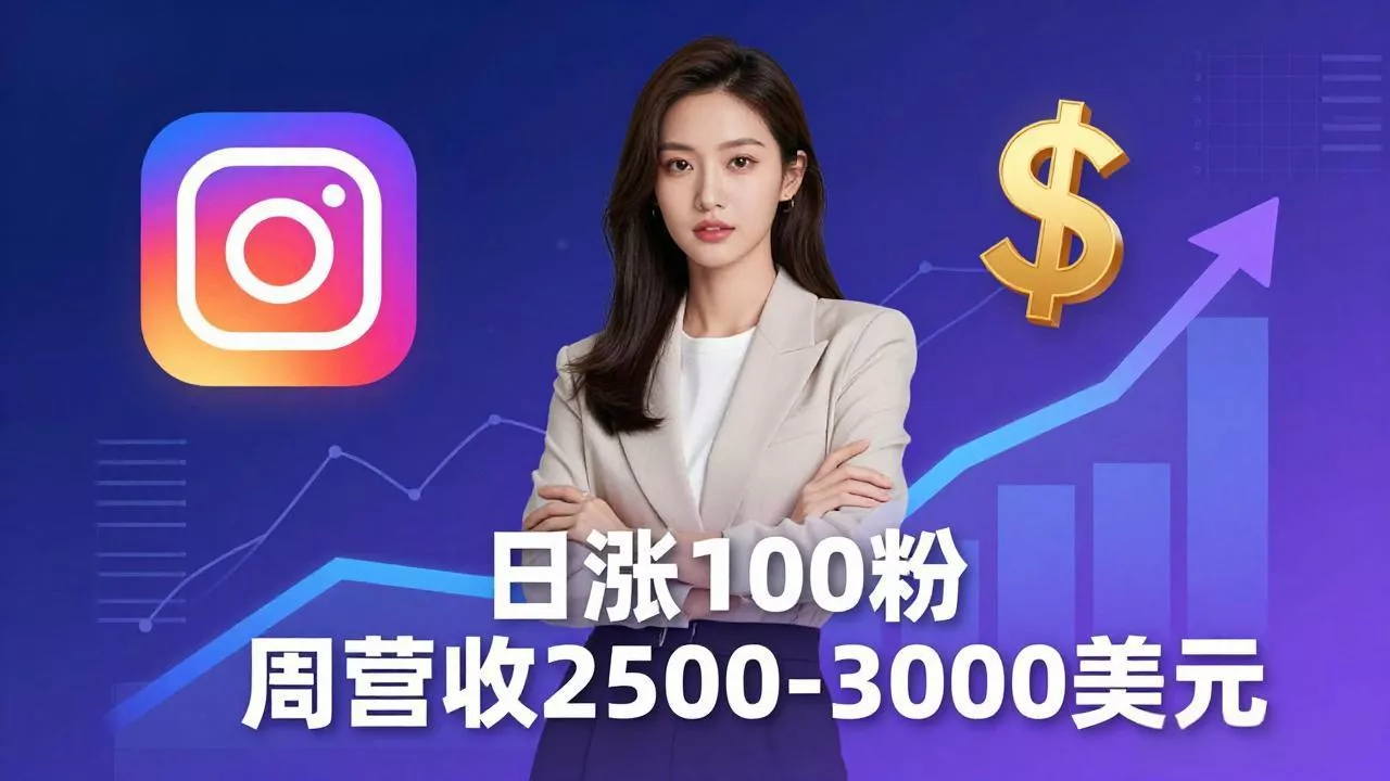 想做数字产品？Sheri亲授：日涨100粉、每周2500至3000美元的营收，Instagram躺着赚-奇点库