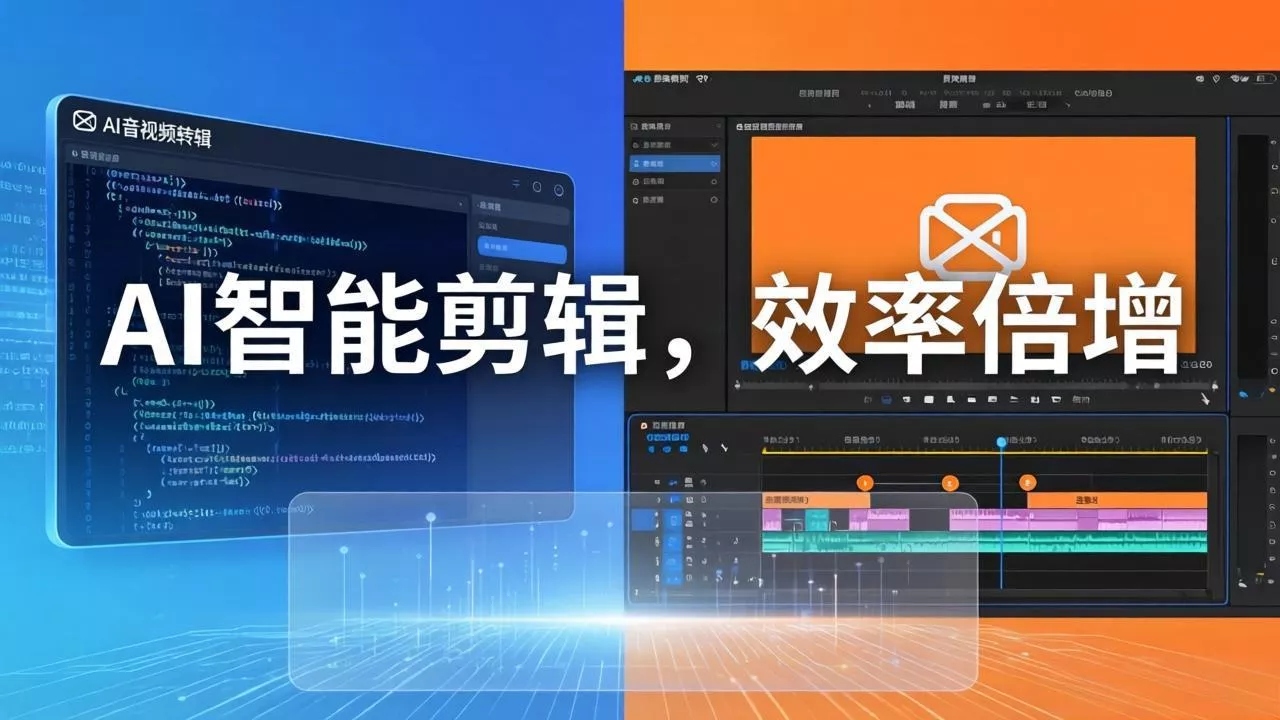 AI剪辑入门到精通实战：千问音视频转写+AI筛选文案+剪映精剪，一套SOP让你剪视频效率翻10倍-奇点库