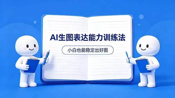 AI生图不是做漂亮图，而是表达能力。这套方法让小白也能稳定出好图-奇点库