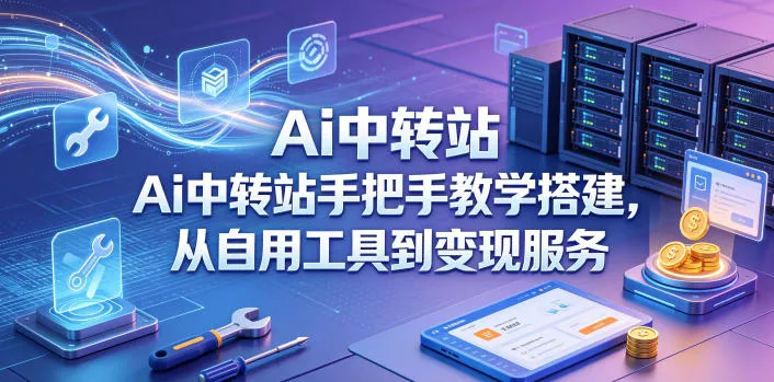 Ai中转站手把手教学搭建，从自用工具到变现服务-奇点库