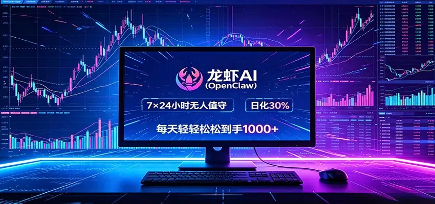 龙虾AI(OpenClaw)全自动挂机，智能操控电脑高效执行任务，每天轻松到手四位数-奇点库