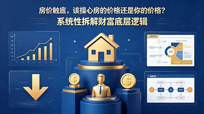 付费文章：房价触底，该操心房的价格还是你的价格？系统性拆解财富底层逻辑-奇点库