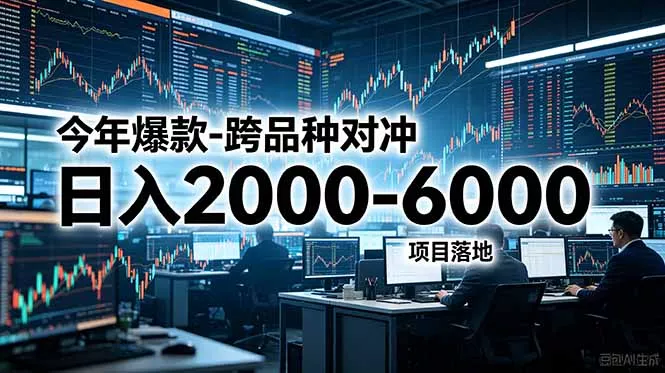 今年爆款-跨品种对冲日入2000-6000，项目落地！-奇点库