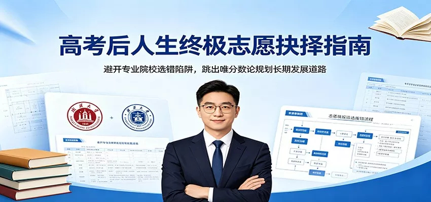 高考后人生终极志愿抉择指南：避开专业院校选错陷阱，跳出唯分数论规划长期发展道路-奇点库