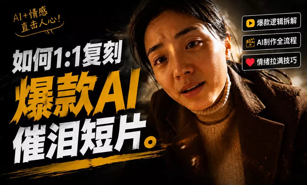 豆包+Gemini生成真人AI短剧-拆解复刻百万爆款第一人称短片，一站式讲透爆款复刻全流程-奇点库