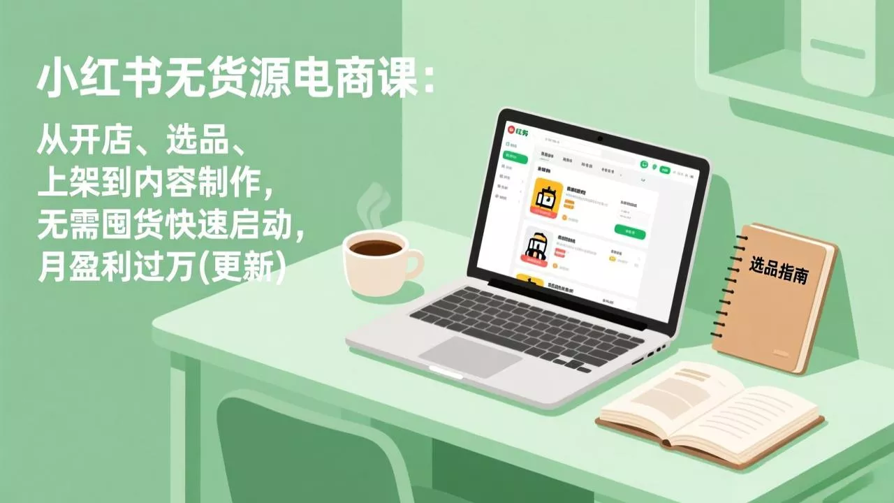 小红书无货源电商课(6月22更新-奇点库