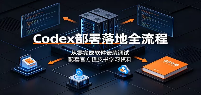 Codex部署落地全流程：从零完成软件安装调试，配套官方橙皮书学习资料-奇点库