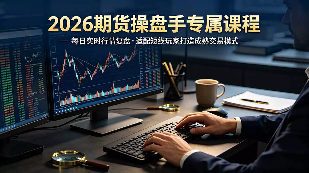 2026期货操盘手专属课程-更新7月11，每日实时行情复盘，适配短线玩家打造成熟交易模式-奇点库