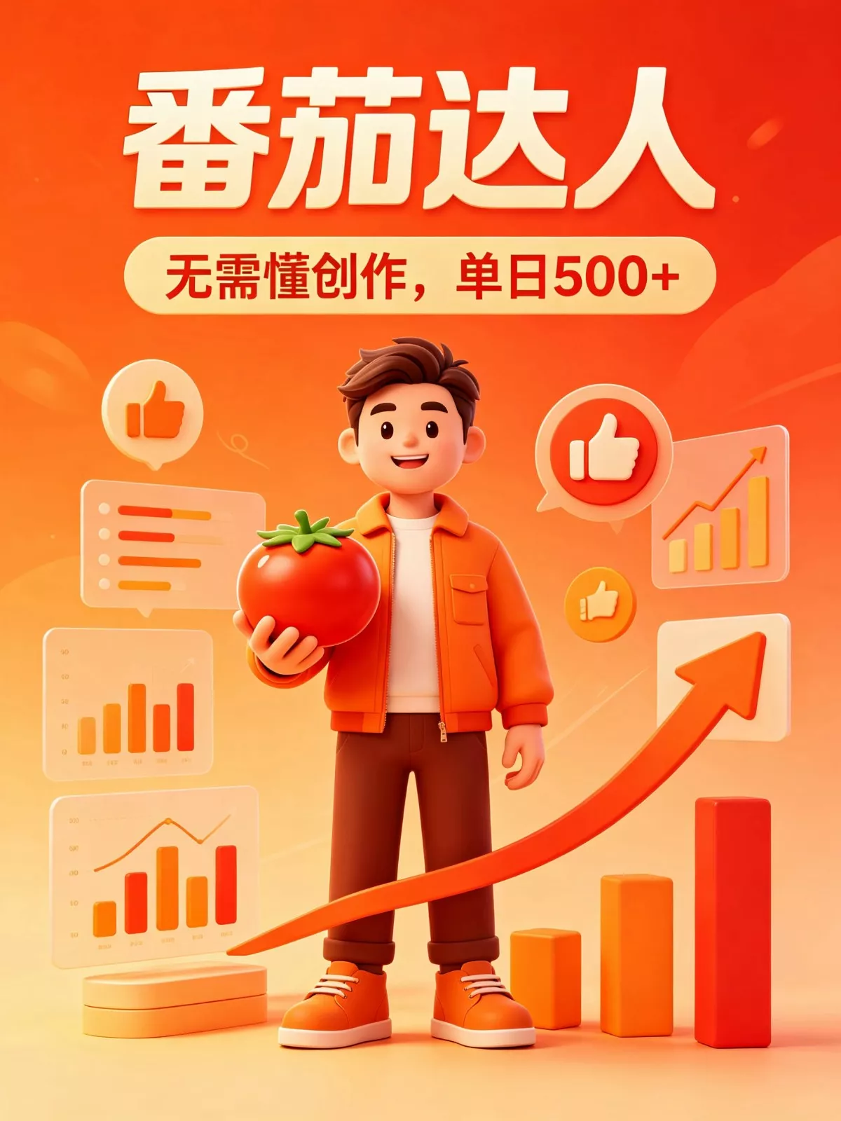 番茄小说达人全自动变现，普通人轻松日入500+-奇点库