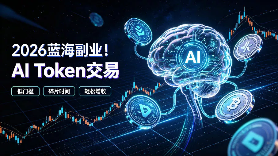 2026全新风口副业|AI智能Token交易,空闲时间轻松 賺 收益,无需全天盯盘【揭秘】-奇点库