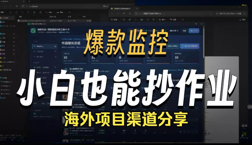抖音爆款数据监控工具_海外网盘拉新渠道-奇点库