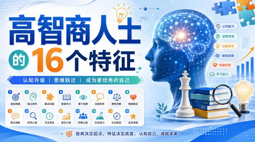 付费文章：高智商人士的16个特征-奇点库