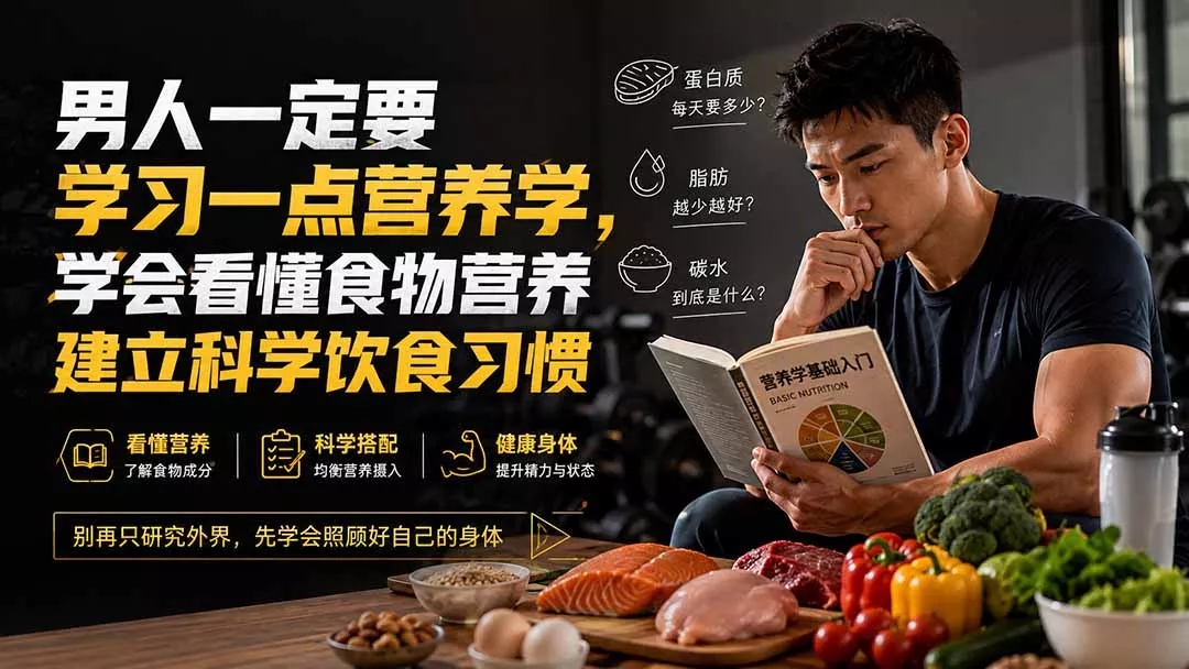 付费文章：男人一定要学习一点营养学，学会看懂食物营养建立科学饮食习惯-奇点库