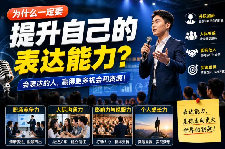 付费文章：为什么一定要提升自己的表达能力？-奇点库