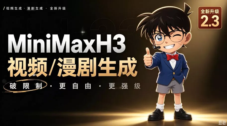 【MiniMaxH3一键懒人整合包】AI视频/漫剧生成工具，支持30_40_50显卡，ComfyUI整合包安装部署！最低8g显存也能跑！-奇点库