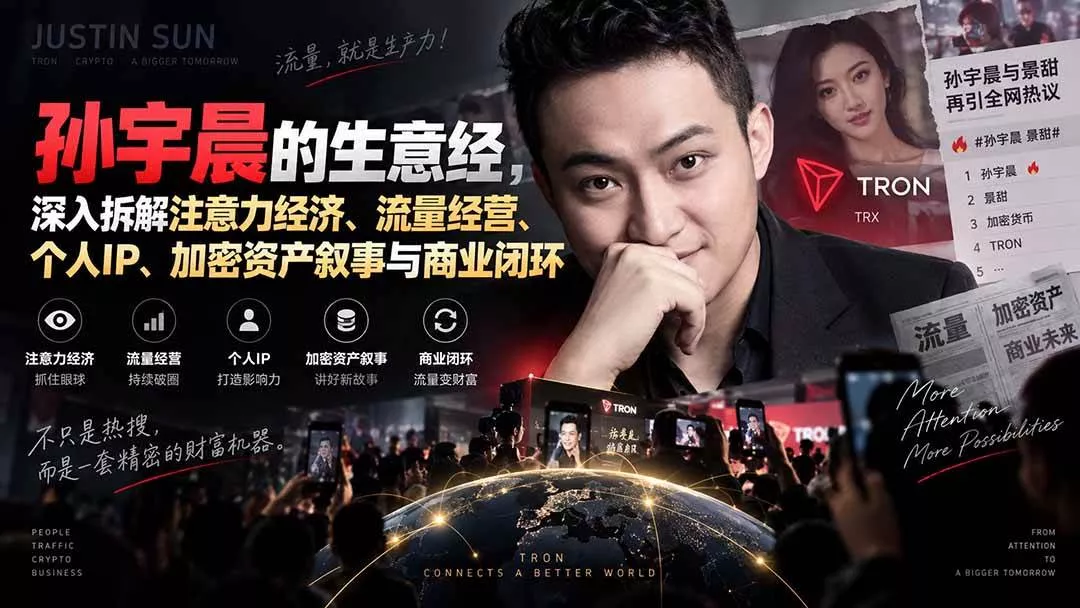 （20290期）某星球精华文章——孙宇晨的生意经，深入拆解注意力经济、流量经营、个人IP、加密资产叙事与商业闭环-奇点库