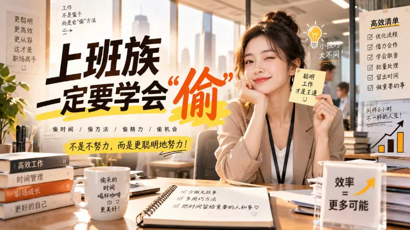 某社群精选付费文：上班族一定要学会“偷“-奇点库