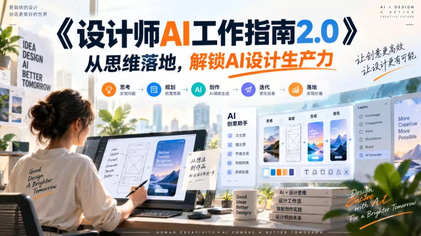 《设计师AI工作指南2.0》从思维落地-无水印，解锁AI设计生产力-奇点库