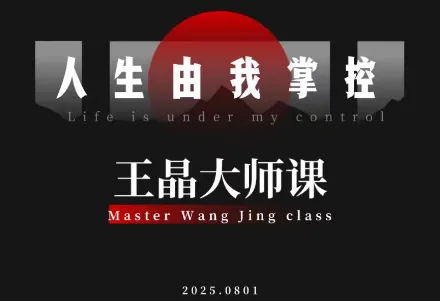 王晶大师课：流量破局-人生由我掌控-奇点库